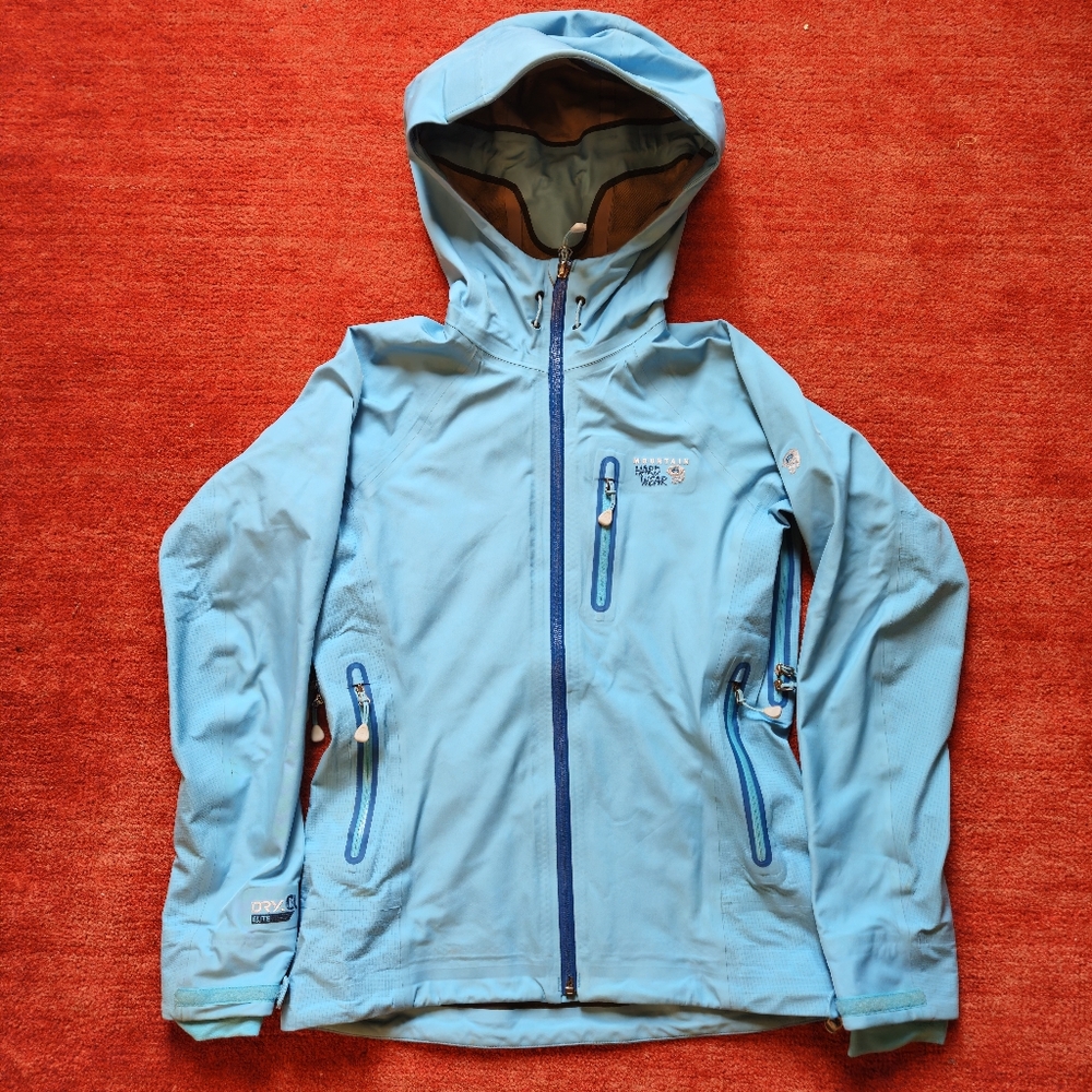 Mountain Hardwear Women's Zahra Waterproof Softshell Jacket Size Small Blue